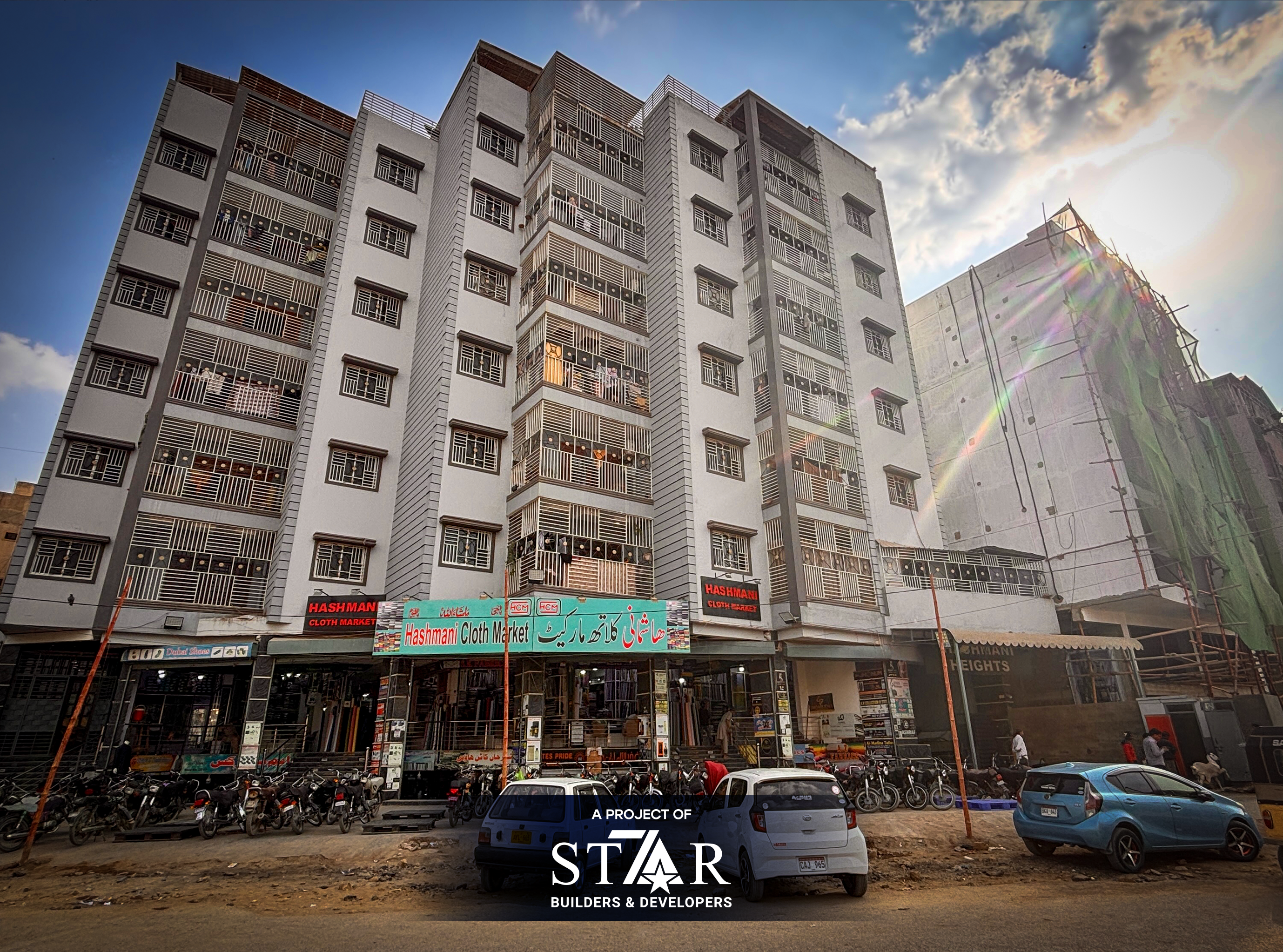 <a href="#">Hashmani Heights</a>