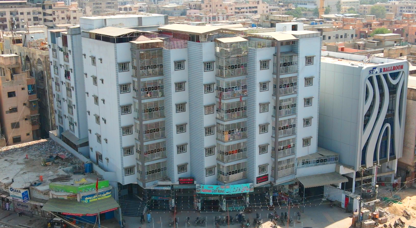 <a href="#">Hashmani Heights</a>